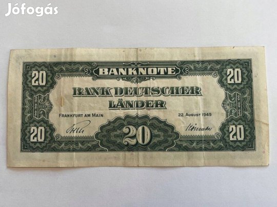 20 márka 1949