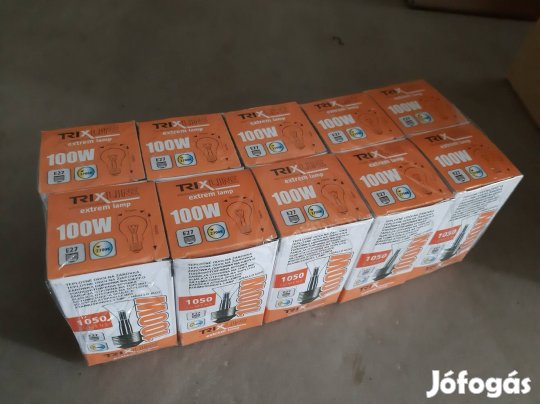 20db 100W hagyományos izzó, nem Tungsram