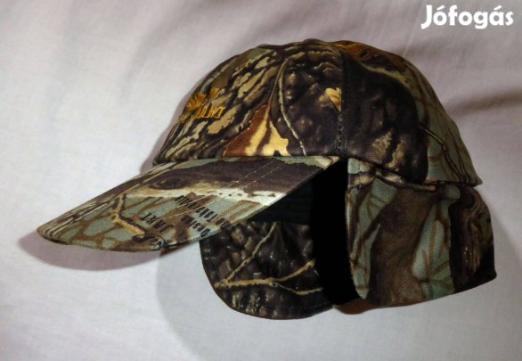 20ezres Jahti Jakt 2 oldalas vadász fülvédős sapka / hajtó oldallal