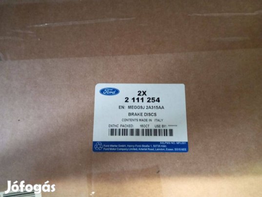 2111254 Ford féktárcsa