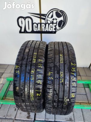 215/55 R17 Continental 2db Nyárigumi 90Garage #1789