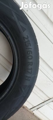 215/60 R 17-Es nyári gumi eladó.