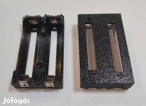 21700 Li-ion 2db lapos érintkezős 70mm-es akkumulátorokhoz