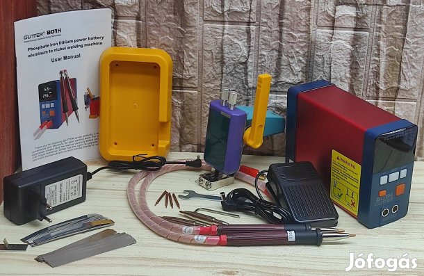 21.0 KW, 801H Glitter, energiatárolós ponthegesztő, színes kijelzővel