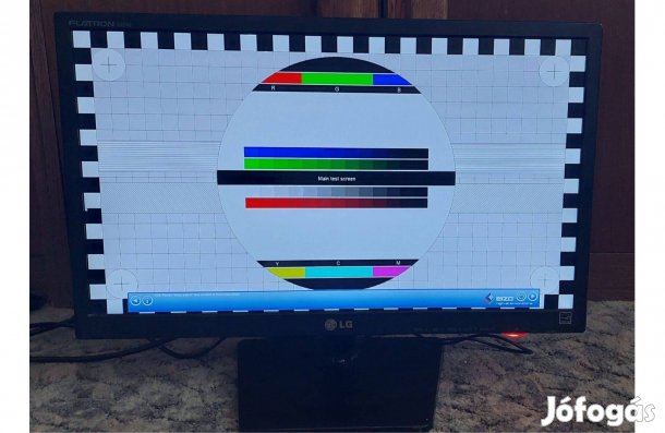 21,5" LG E2242T-BN vékony LED Monitor 1920x1080