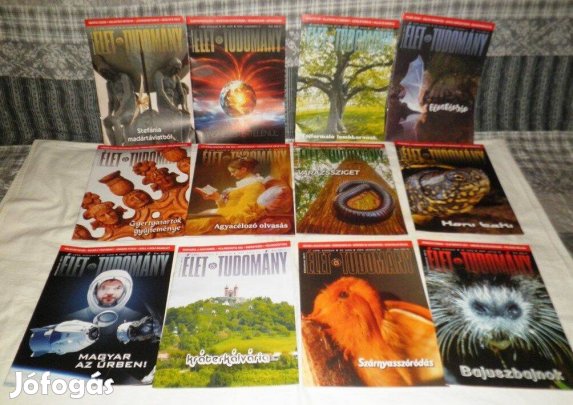 21 darab Élet ,és tudomány ujj magazinok
