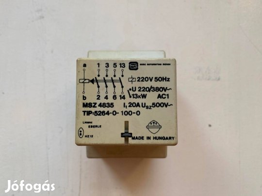 220V/380V 20A 13kW Modulos Kontaktor Relé