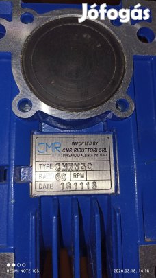 220V hajtóműves villanymotor 0,37kw