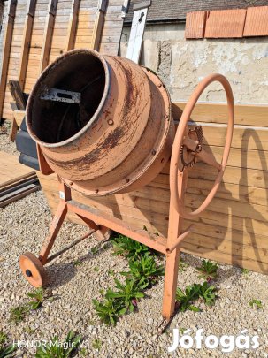 220 V-os 2 talicskás gyári betonkeverő betonkeverőgép eladó 