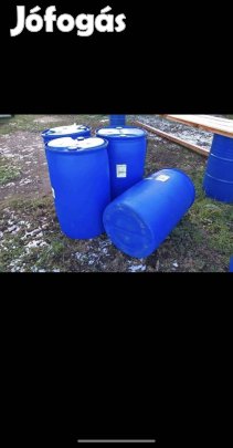 220 literes minősített hordó 