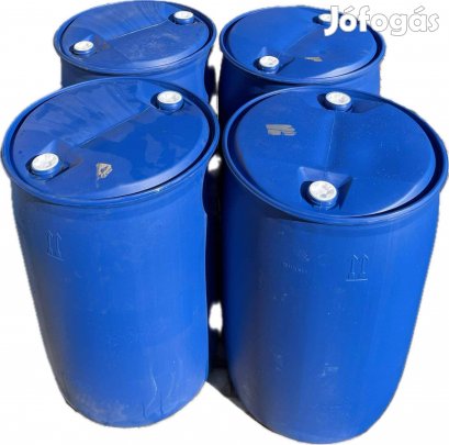 220 literes műanyag hordók
