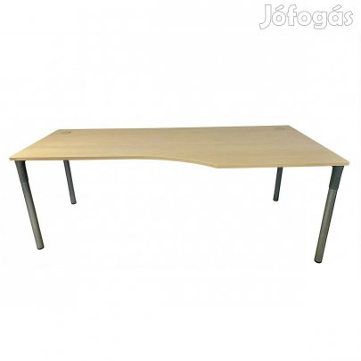 220cm x 100 cm Neudoerfler íves főnöki íróasztal