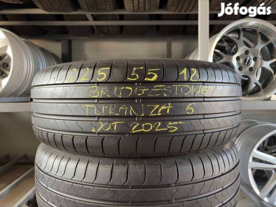 225/55 r18 Bridgestone 2025 nyárigumi 4db eladó 225/55r18 garnitúra