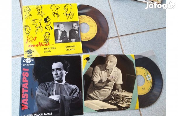 22 db bakelit kislemez csomag