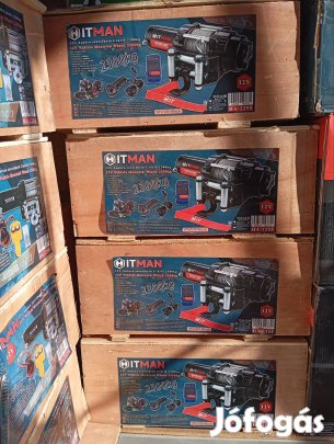 2300kg autós csörlő távirányítós 