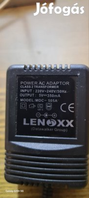 230V hálózati adapter 5V/0,35A/1,75W