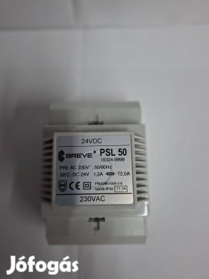 230/ 24VDC DIN sínes táp