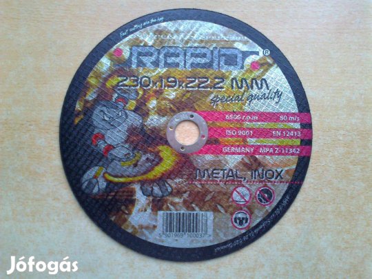 230-as fémvágó korong