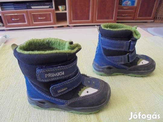 23-as Primigi goretexes bundás tépőzáras fiú csizma 23