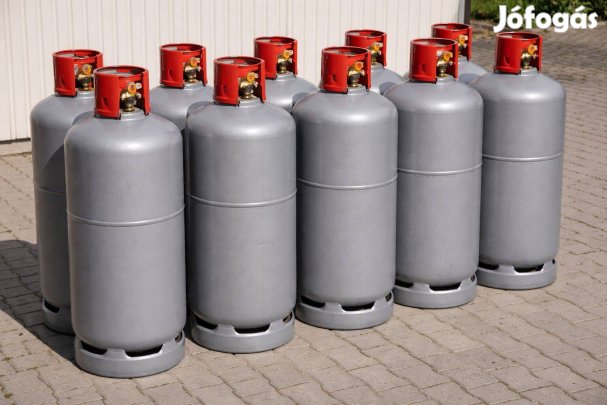 23 kg-os PB gázpalack 10 db, kifogástalan állapot