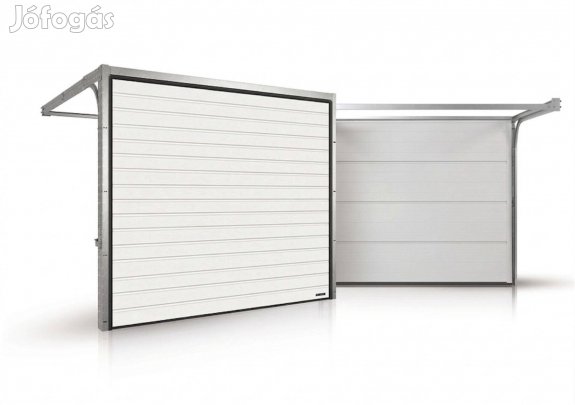 2400x2125 mm akciós szekcionált garázskapu mobiltelefonos nyitással