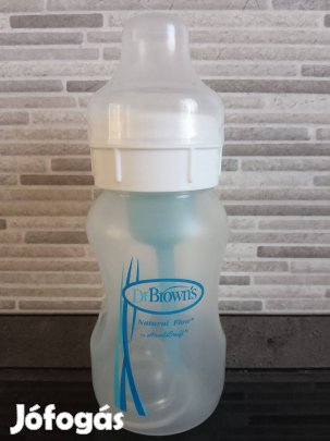 240 ml-es Dr.Brown's műanyag cumisüveg kólika, hasfájás ellen