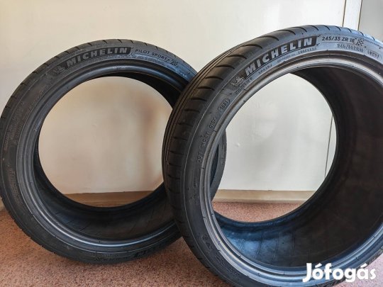 245/35 R18 Michelin Pilot Sport 4 nyárigumi pár szép állapot 245 35 18