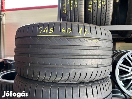 245/40 r17 Fulda nyárigumi 2db eladó 245/40r17