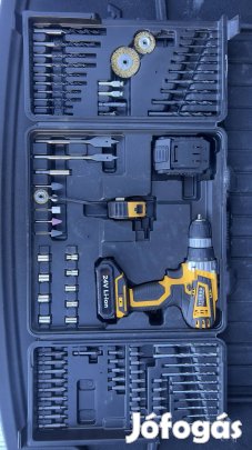24V Li-ion fúró készlet. Újszerű