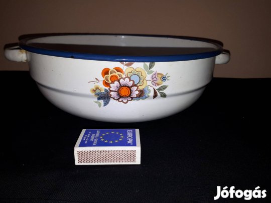 24 cm átmérőjű Bonyhádi zománcos tál