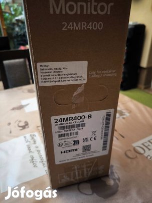 24 colos LG Monitor eladó (új bontatlan) , 24MR400-B