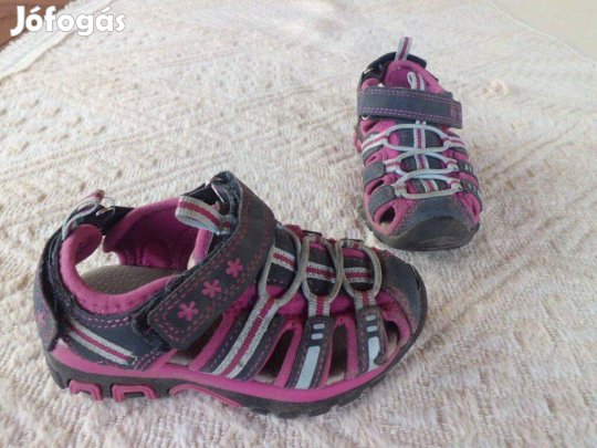 24-es Crane 2 tépőzáras + gumifűzős lány szandálcipő 24