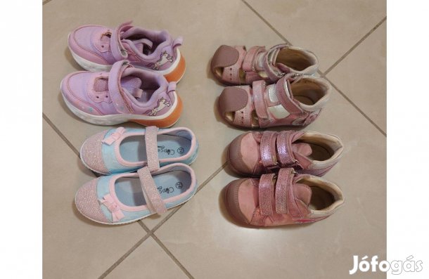 24-es méretű lány cipőcsomag eladó