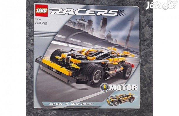 24 éves Lego 8472 Racers autó kocsi jármű
