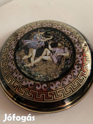 24 k arany diszítéssel kézműves görög bonbonier