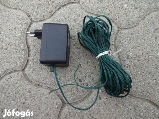 24 v ~ max 16 va hálózati adapter eladó. 1 [VA] = 1 [W]