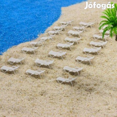 24db Makett Napágy - 20mm - 1:100 / TT H0 Terepasztal Dioráma (_)