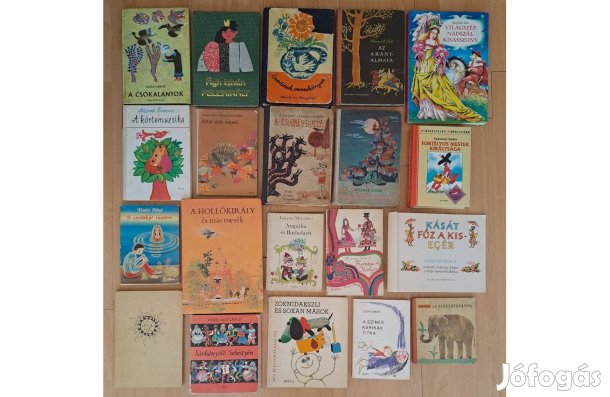24db régi, retro mesekönyv, ha kell esetleg bontom a csomagot
