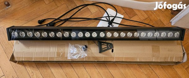 24x3 W-os RGB LED színpadi világítás DMX-el vezérelhető