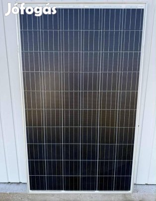 250W polikristályos napelem prizmatikus üveggel újszerű állapot!