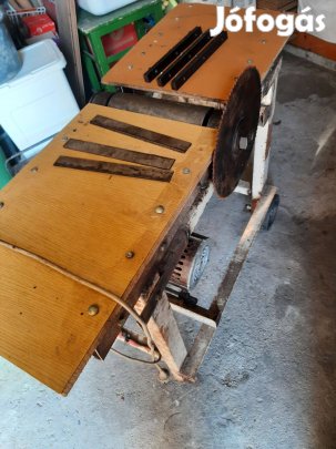 250-es egyengető gyalugép körfűrésszel