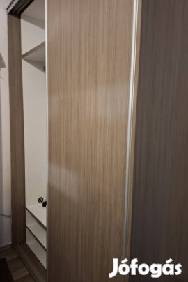 250cm magas gardrób - tolóajtós szekrény MDF bútorlapból!