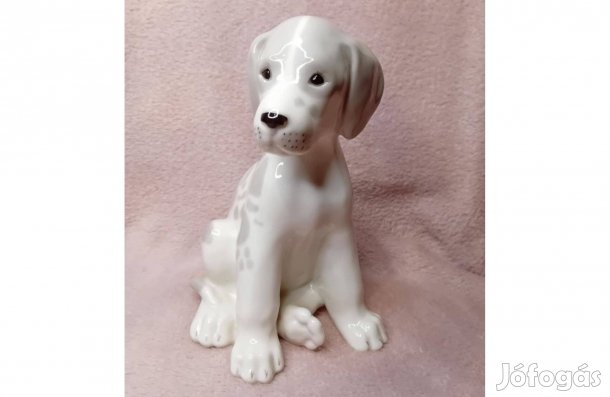 2512/48 Nagyon ritka Lomonosov szovjet porcelán dalmata kutya figura