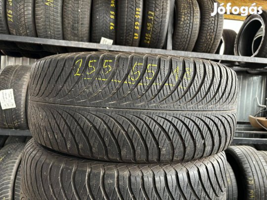 255/55 r18 Goodyear négyévszakos 2db gumi eladó 255/55r18