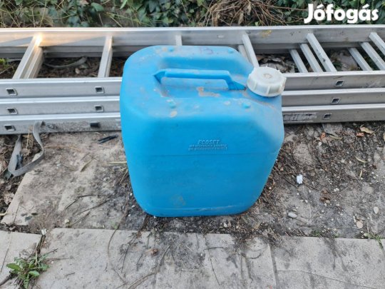 25L tiszta, saválló vizes kanna eladó
