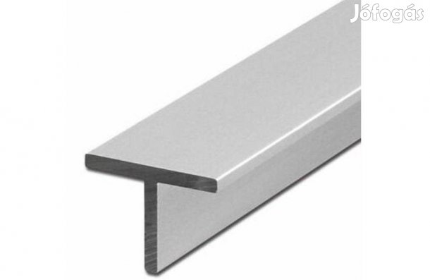 25*25*3 mm Alumínium "T" profil, 6 m- es szálhosszúságokban eladó, új,