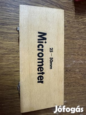 25-50mm Mikrometer (új)