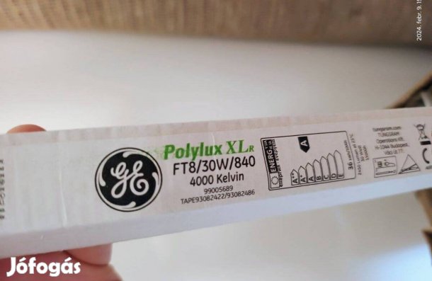 25 Polylux Hagyományos fénycső, XLR FT8/30W/840 T8 G13 30W 4000K