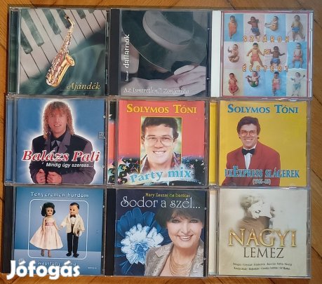 25 db magyar zene CD egyben eladó