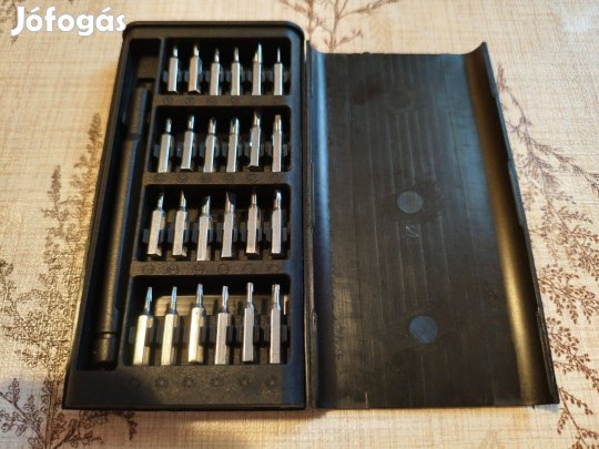 25 db-os mágneses csavarhúzó bit készlet eladó